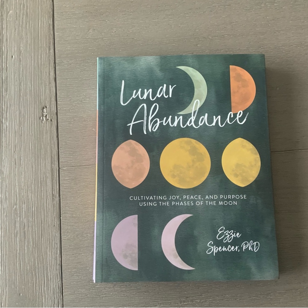 Lunar Abundance Home Accent Book